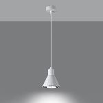 Obesna svetilka TALEJA 1 bela [ES111] (14x14x120cm)